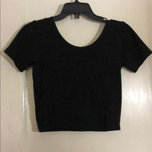 Two American Apparel Cropped tops in size Medium.